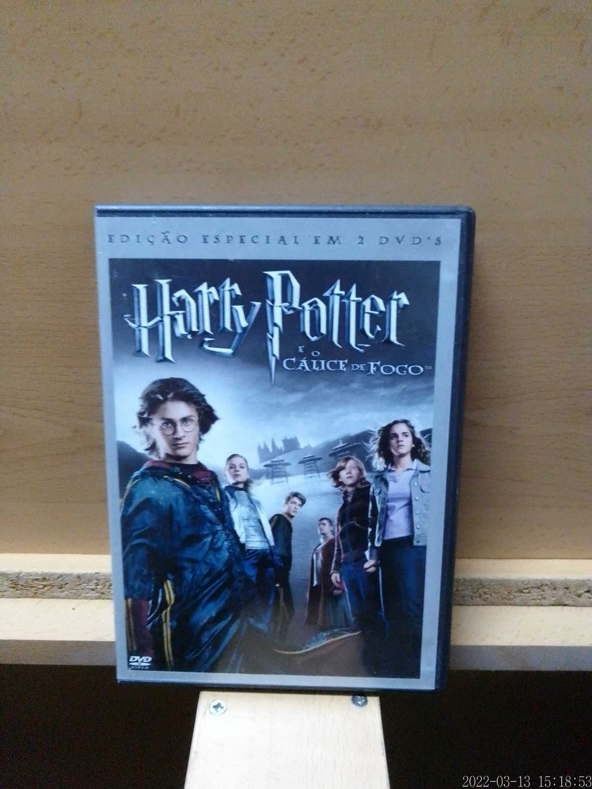 Filme Harry Potter e o Cálice de Fogo 2 DVDs DOBRADO EM PORTUGUÊS