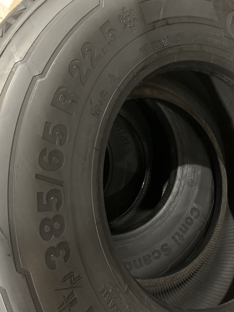 шина вантажна б/в 385/65R22,5 Continental HT3 Scan (4шт)