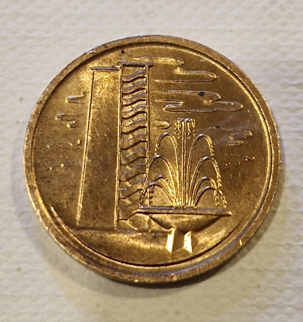 Moneta 1 cent Singapur