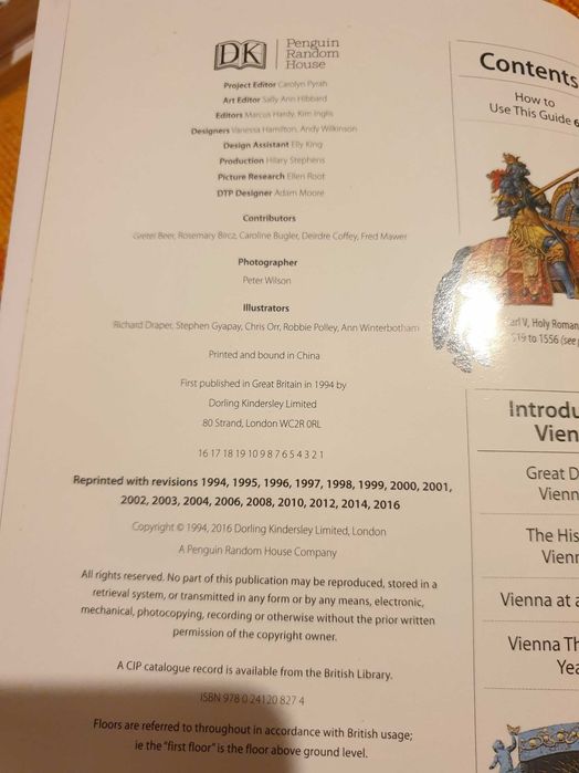 Przewodnik turystyczny Wiedeń DK Eyewitness Vienna