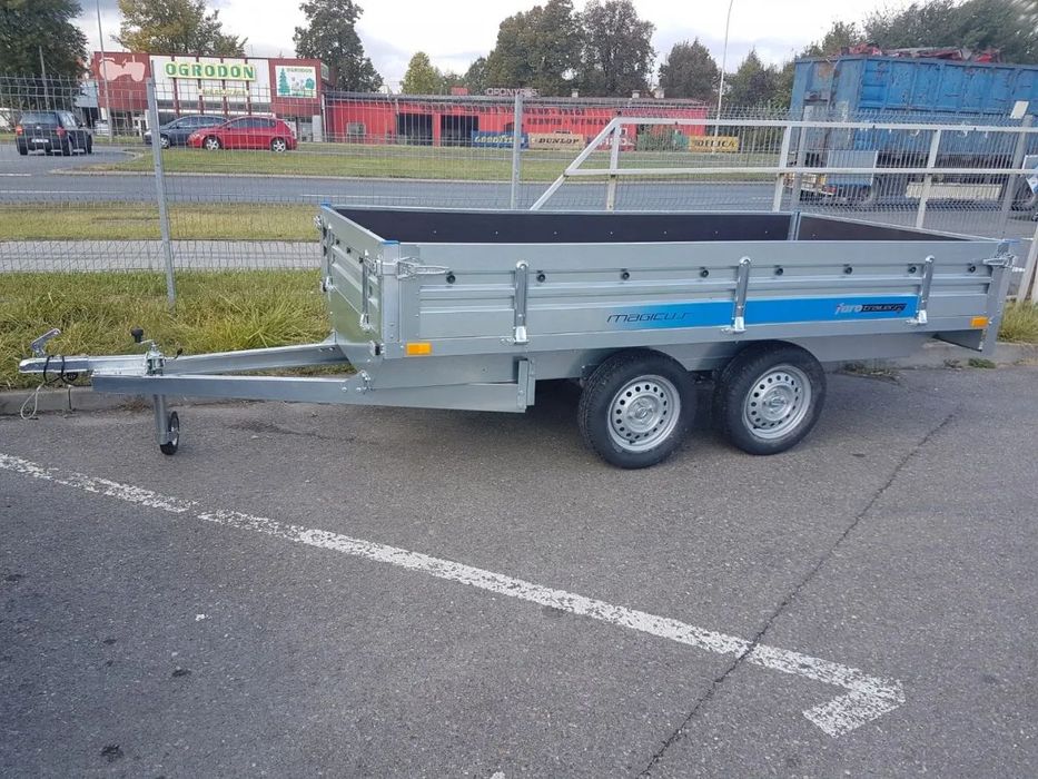 Faro Magicus 3015/2  przyczepa 300x150x35 2 osiowa wszystkie burty otwierane wzmocniona