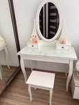 Toaletka ikea hemnes z taborocikiem