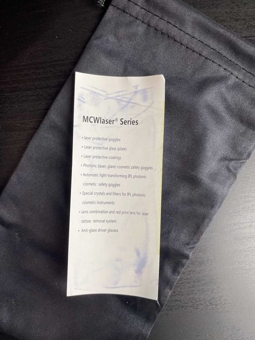 Óculos de Proteção para Laser (UV, Azul, Verde) – Certificação CE