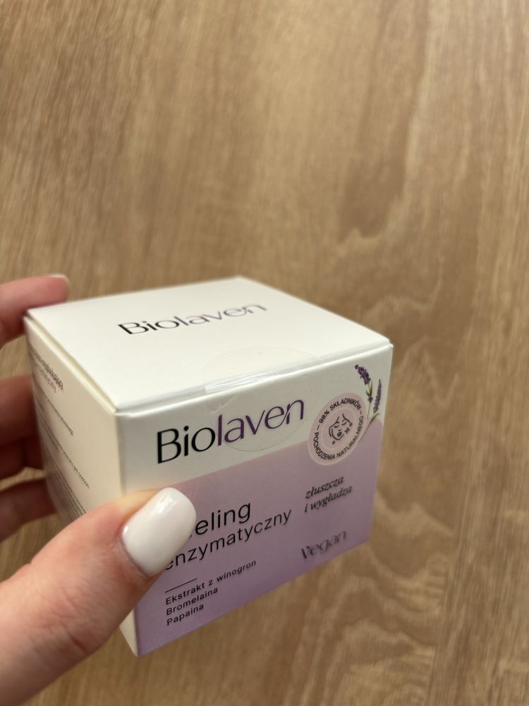 Biolaven peeling enzymatyczny vegan złuszczająco wygładzający