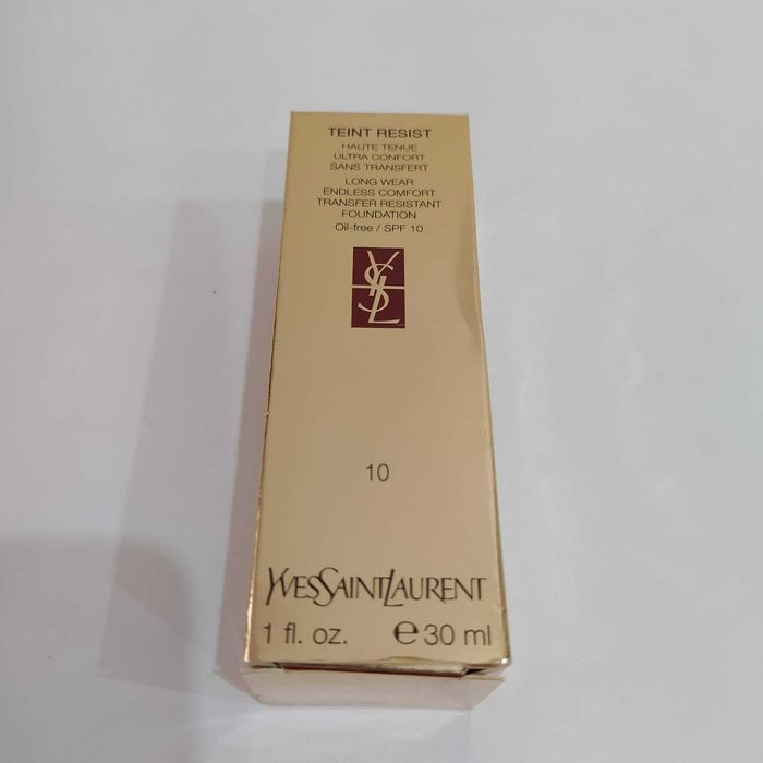 Yves Saint Laurent Teint Resist Foundation SPF 10 - Tom #10 [NOVO]