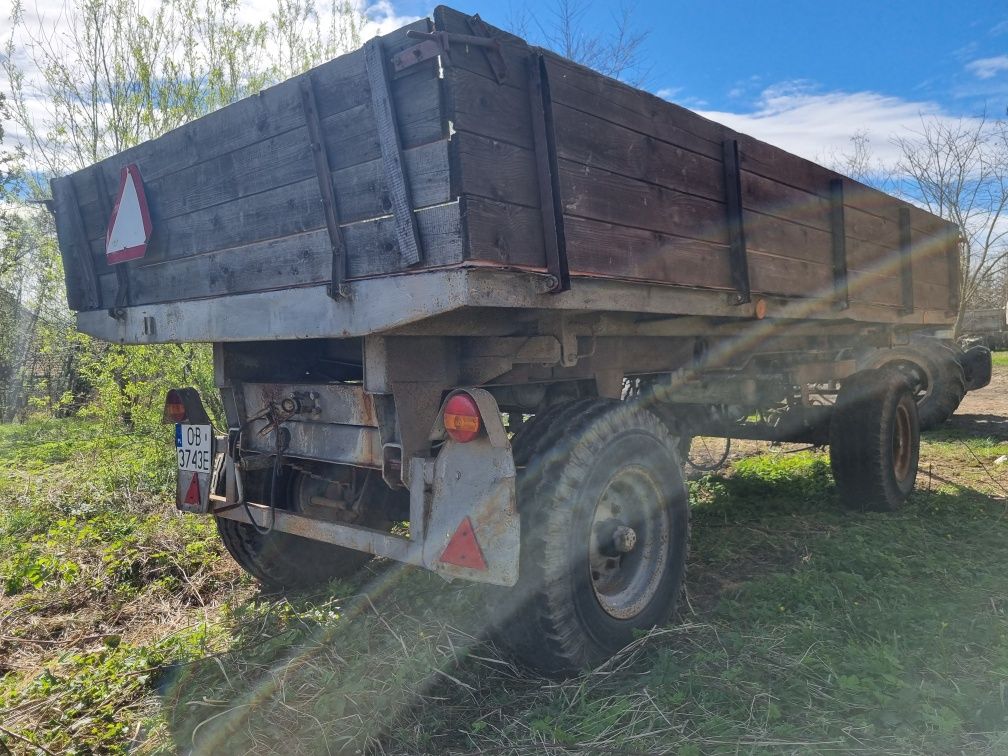 Przyczepa rolnicza czeska bss p93 9 ton Brandys panav okazja hl