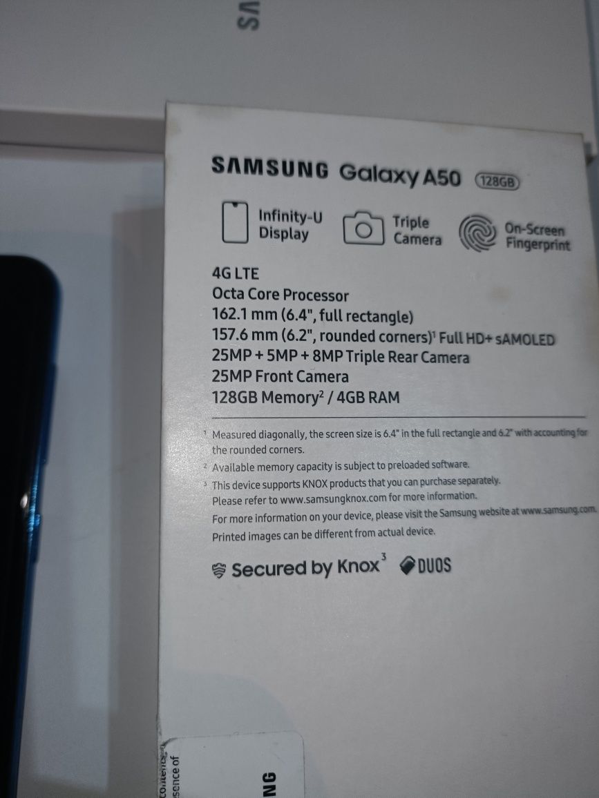 Smartfon Samsung Galaxy A50 128 GB 4Gb RAM