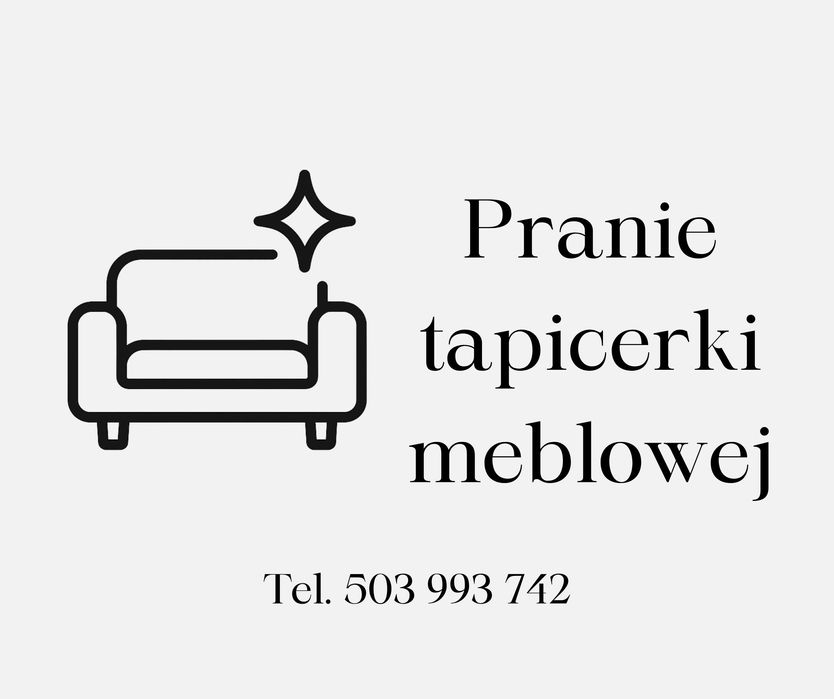 Pranie tapicerki meblowej, regeneracja, czyszczenie mebli skórzanych