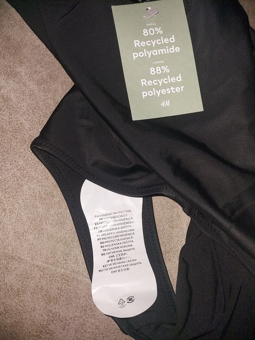 Купальник новый чёрный НМ