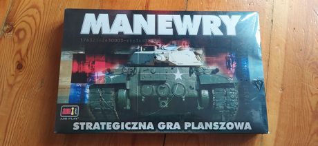 Manewry strategiczna gra planszowa wojsko żołnierze AmiPlay 6+