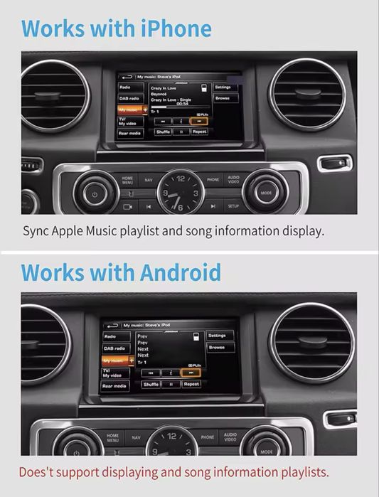 Land Rover, Range Rover,Jaguar Адаптер Bluetooth