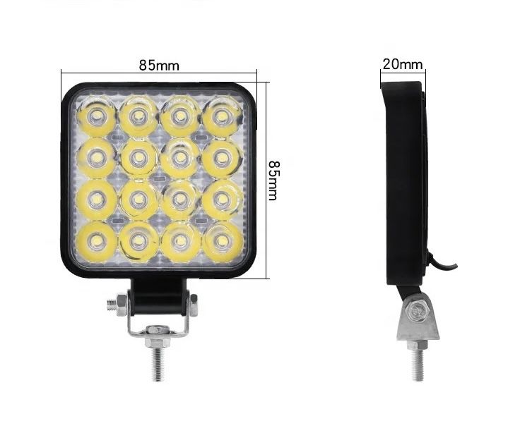 Світлодіодна LED фара робоча 48w. 12-24v