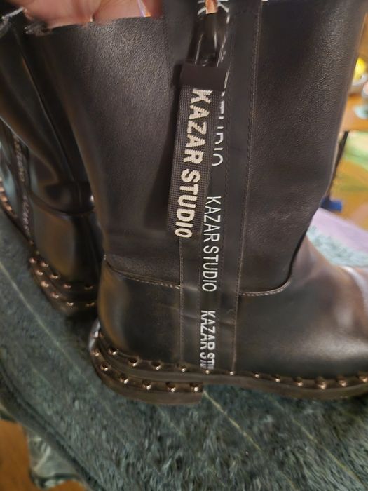 Botki KAZAR czarne 36