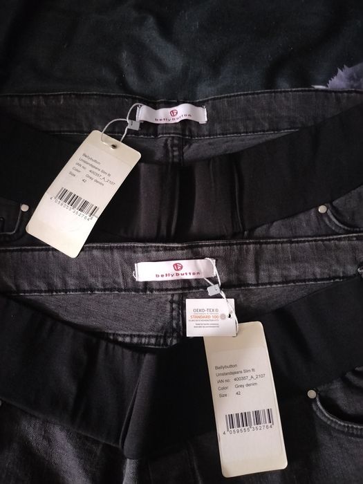 Jeansy ciążowe Bellybutton r. 42. Nowe