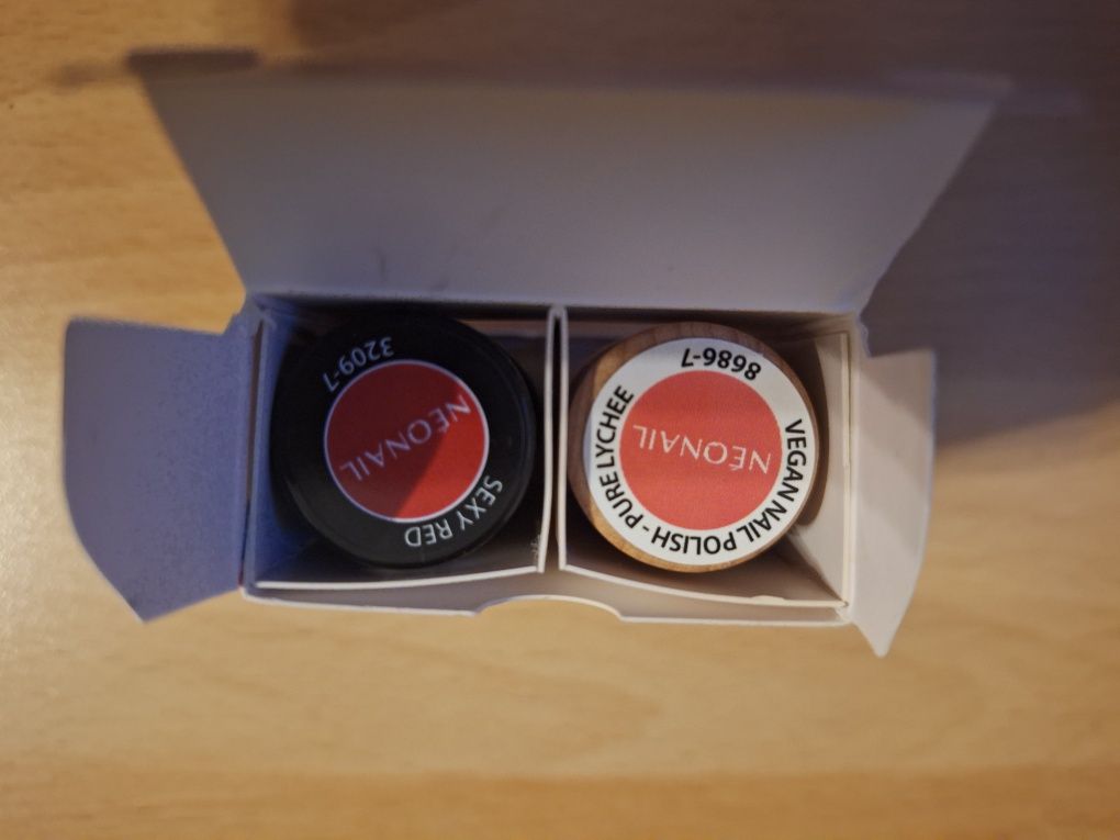 NeoNail zestaw dwóch lakierów 2×7,2 ml