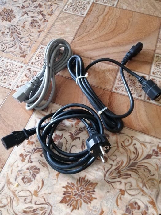 Кабель живлення, до монітора, до принтера, до УПС