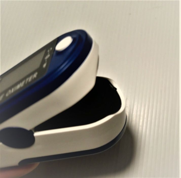 Oxímetro de dedo portátil visor LCD