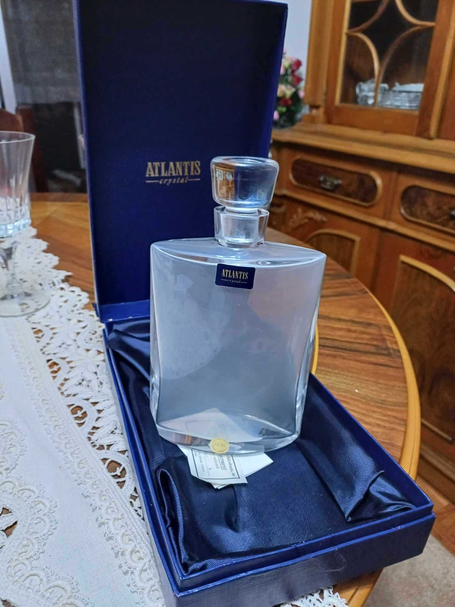 garrafa cristal atlantis