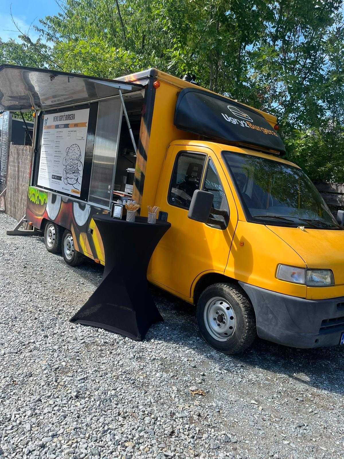 food truck fiat ducato gotowy biznes wyposażony