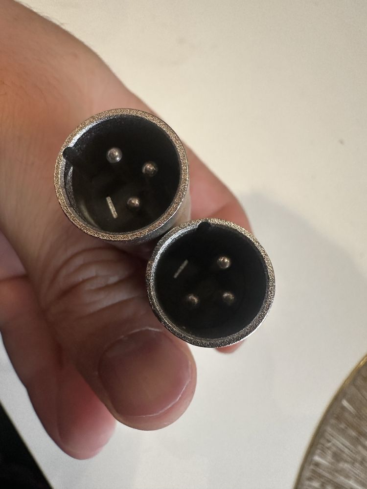 Tłumiki zbalansowane XLR 600ohm -20dB 2SZT