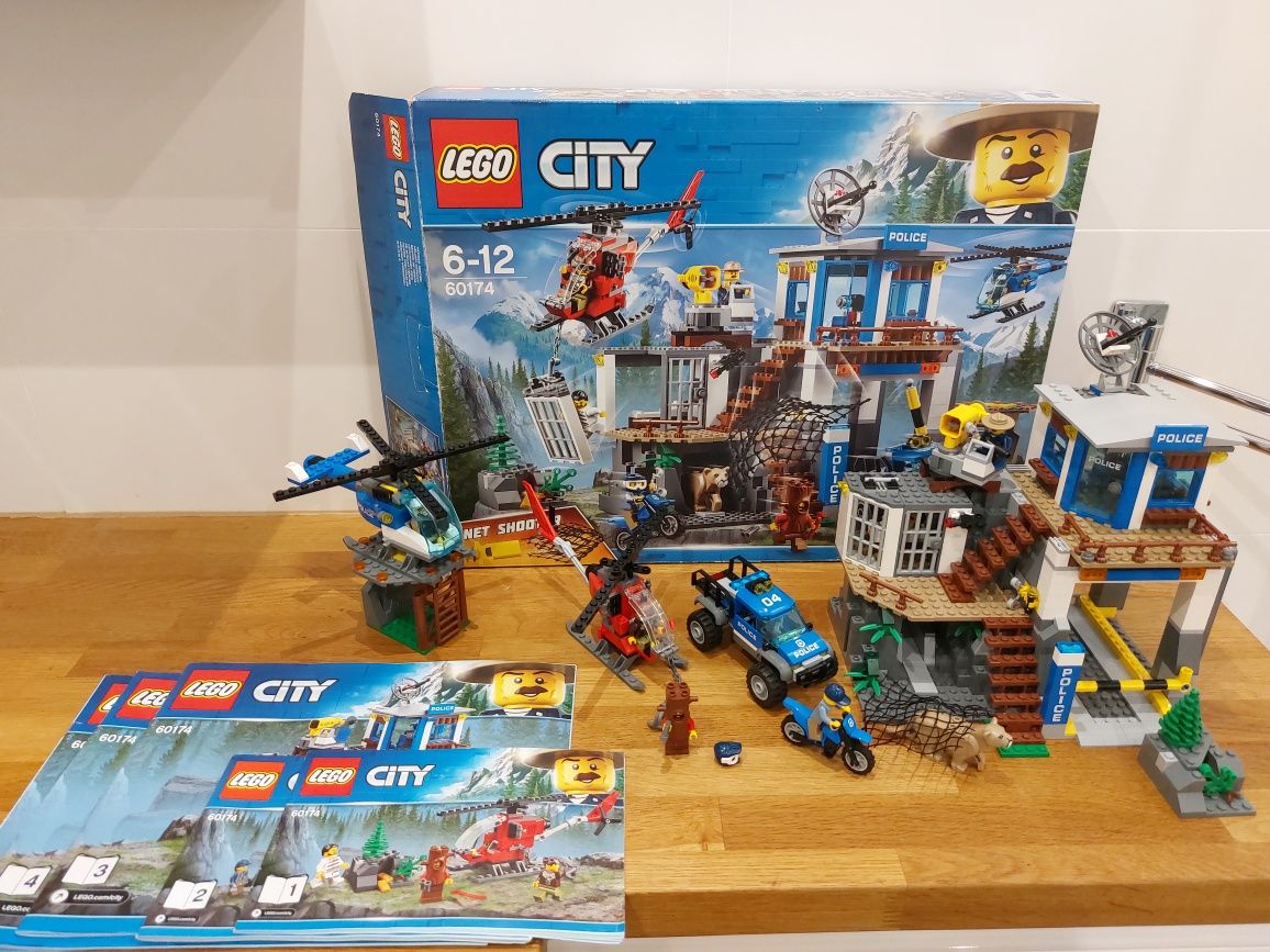 Lego City 60174 Górski posterunek policji kompletny