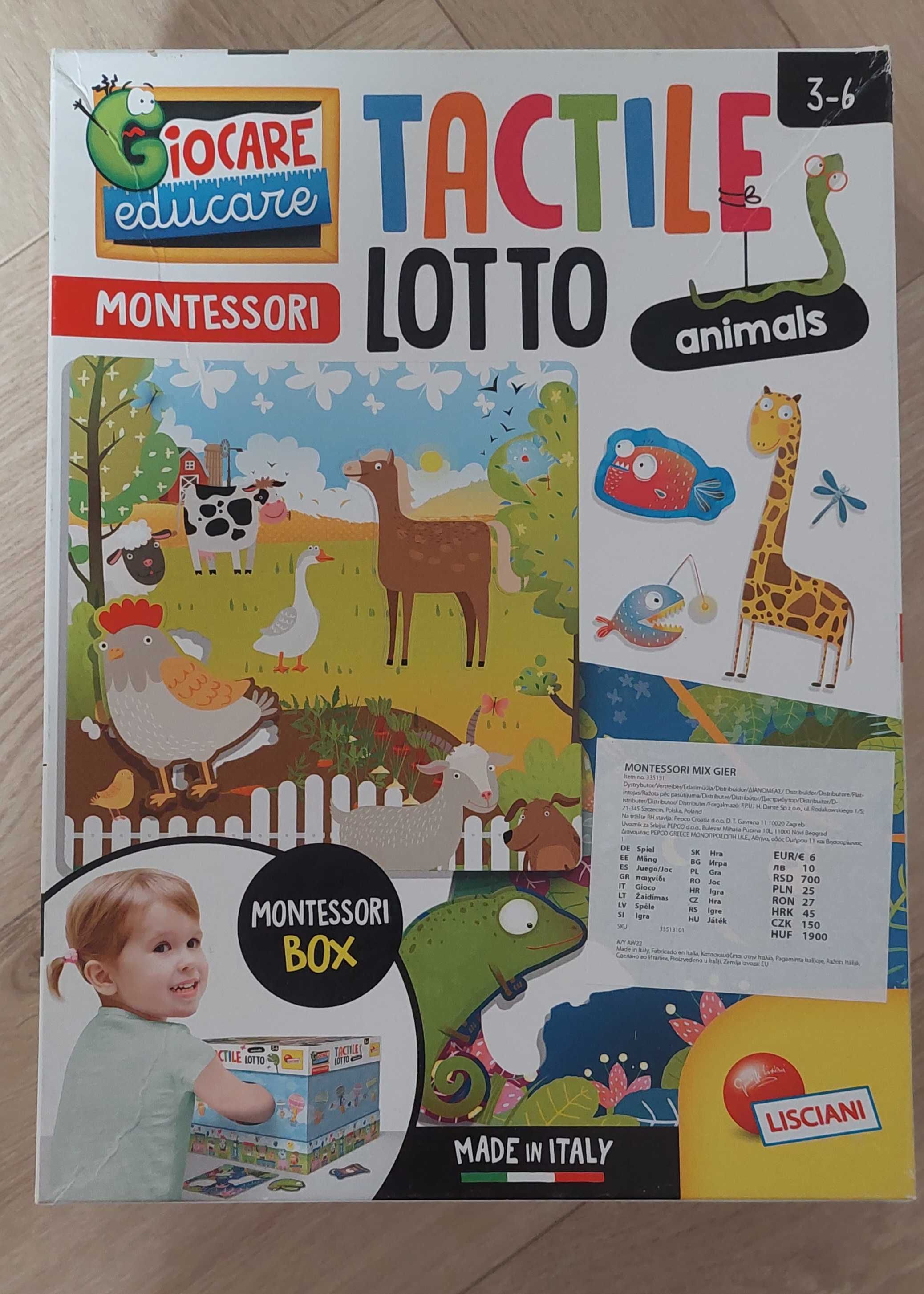 Tacyille lotto puzzle Montessori