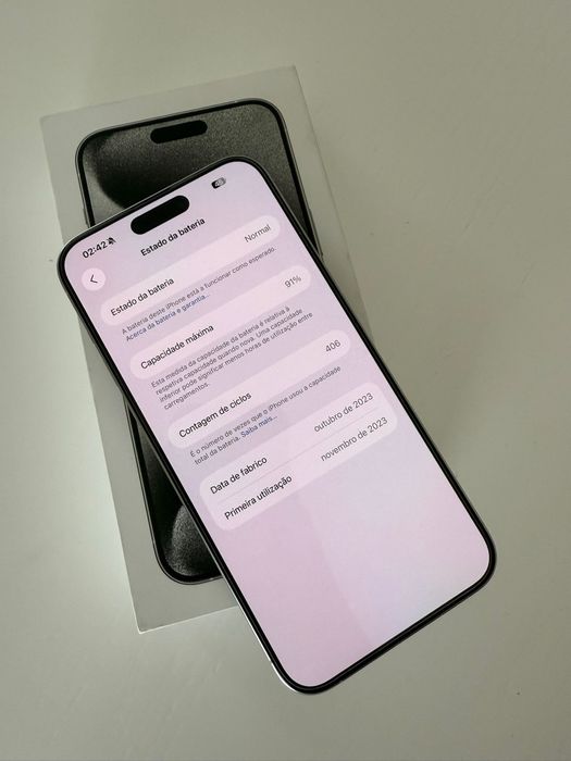 Iphone 15 Pró Max 512 Gb.