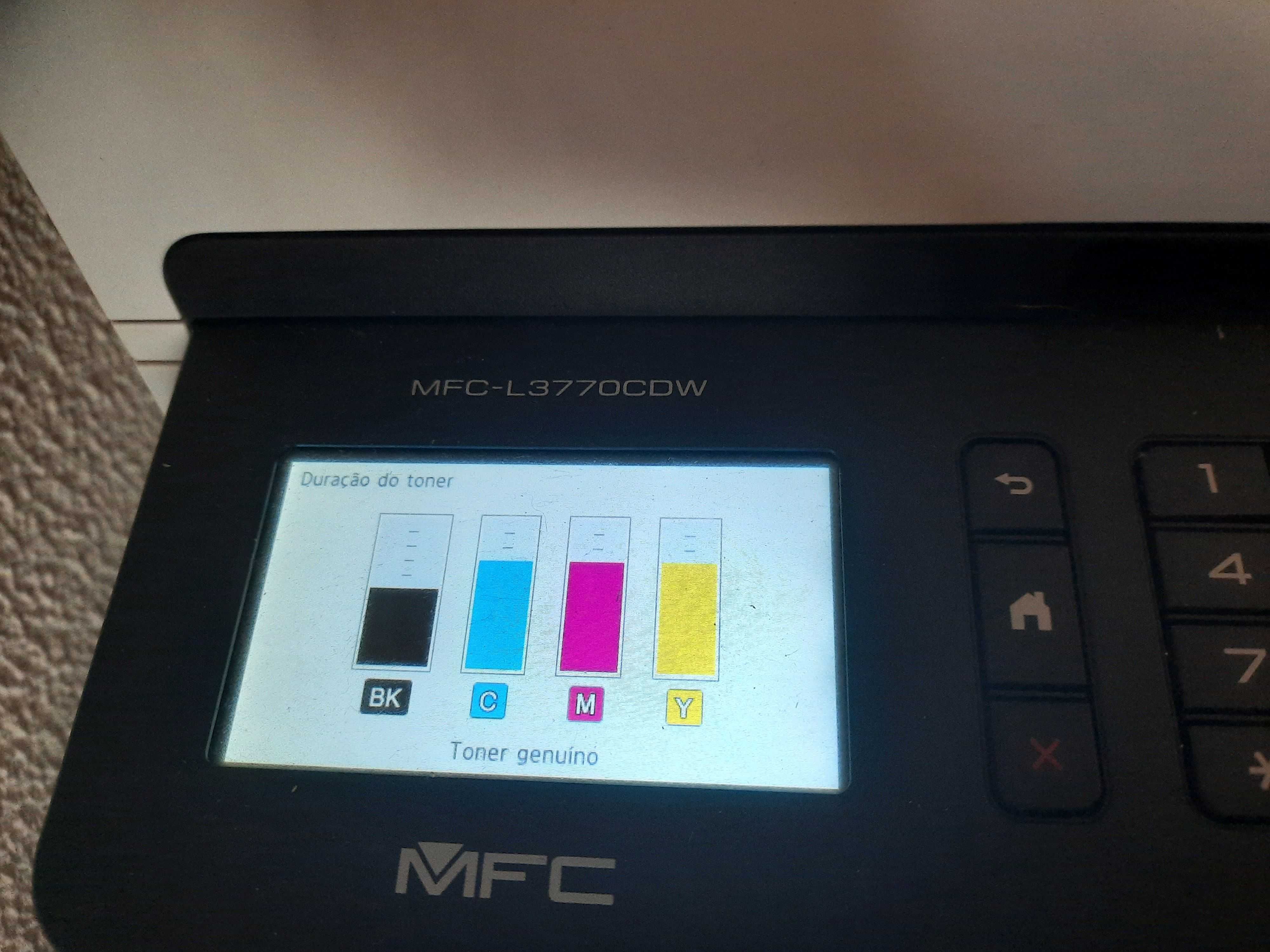 Impressora Brother MFC L3770CDW + toner 243 CMYK
