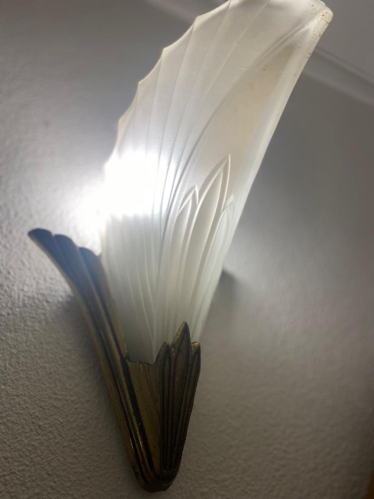 Dois Pontos de luz de parede de sala