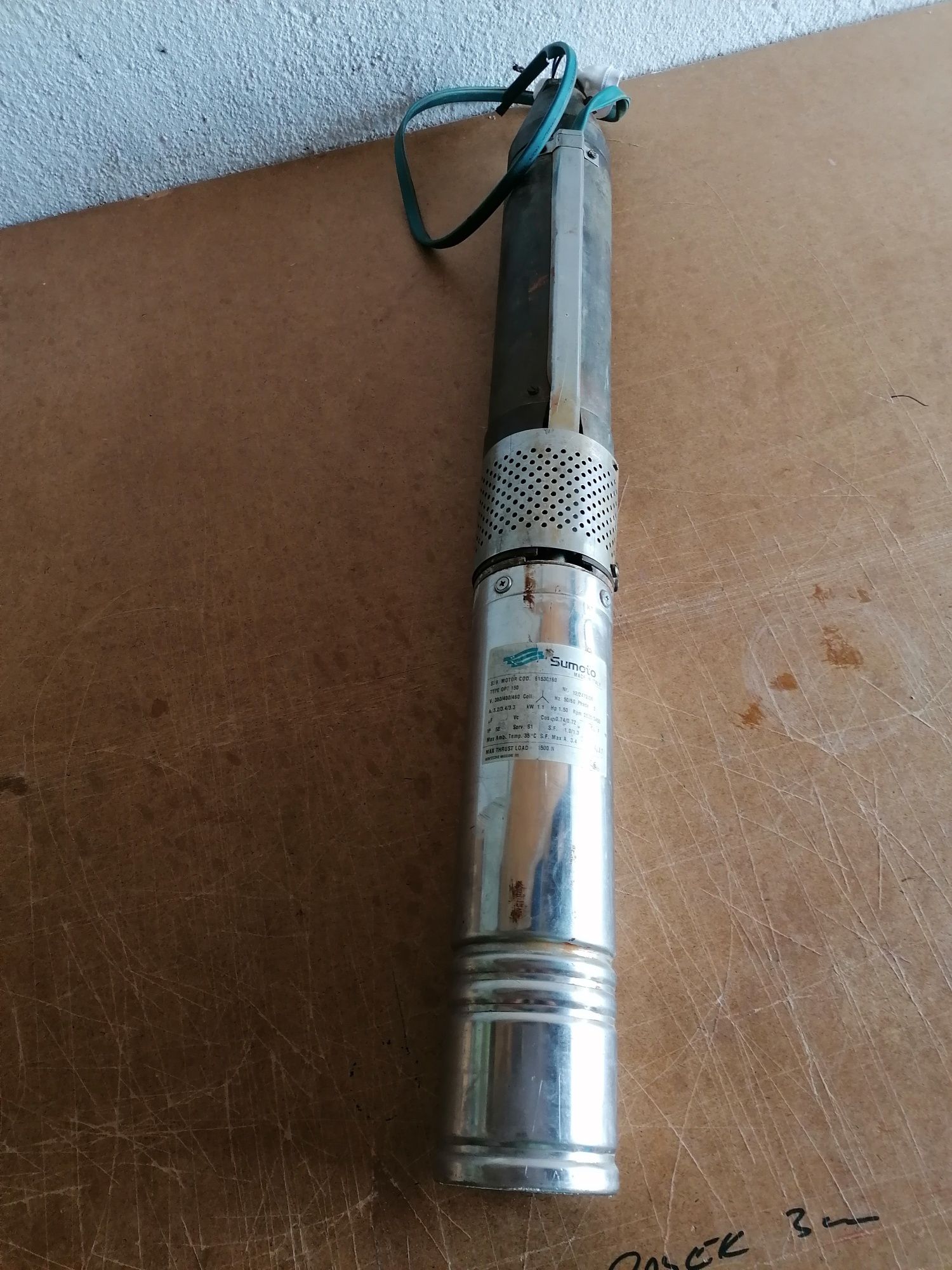 Pompa zanurzeniowa 3 fazowa
