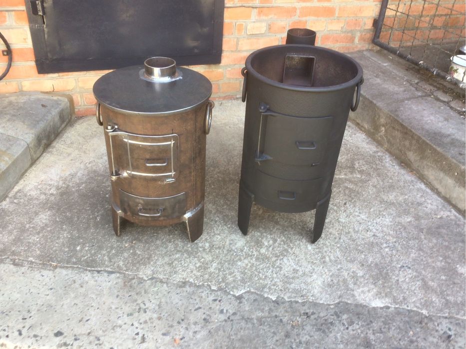 Топка под казан буржуйка