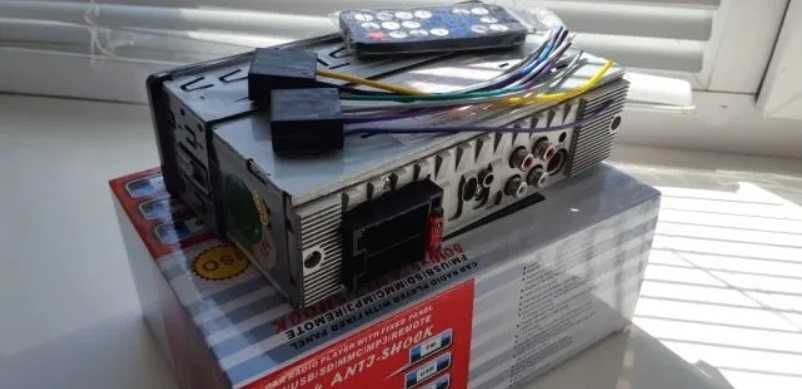 Автомагнитола Pioneer с блютуз, 4*80Вт с USB, FM‼️ Магнитола в машину