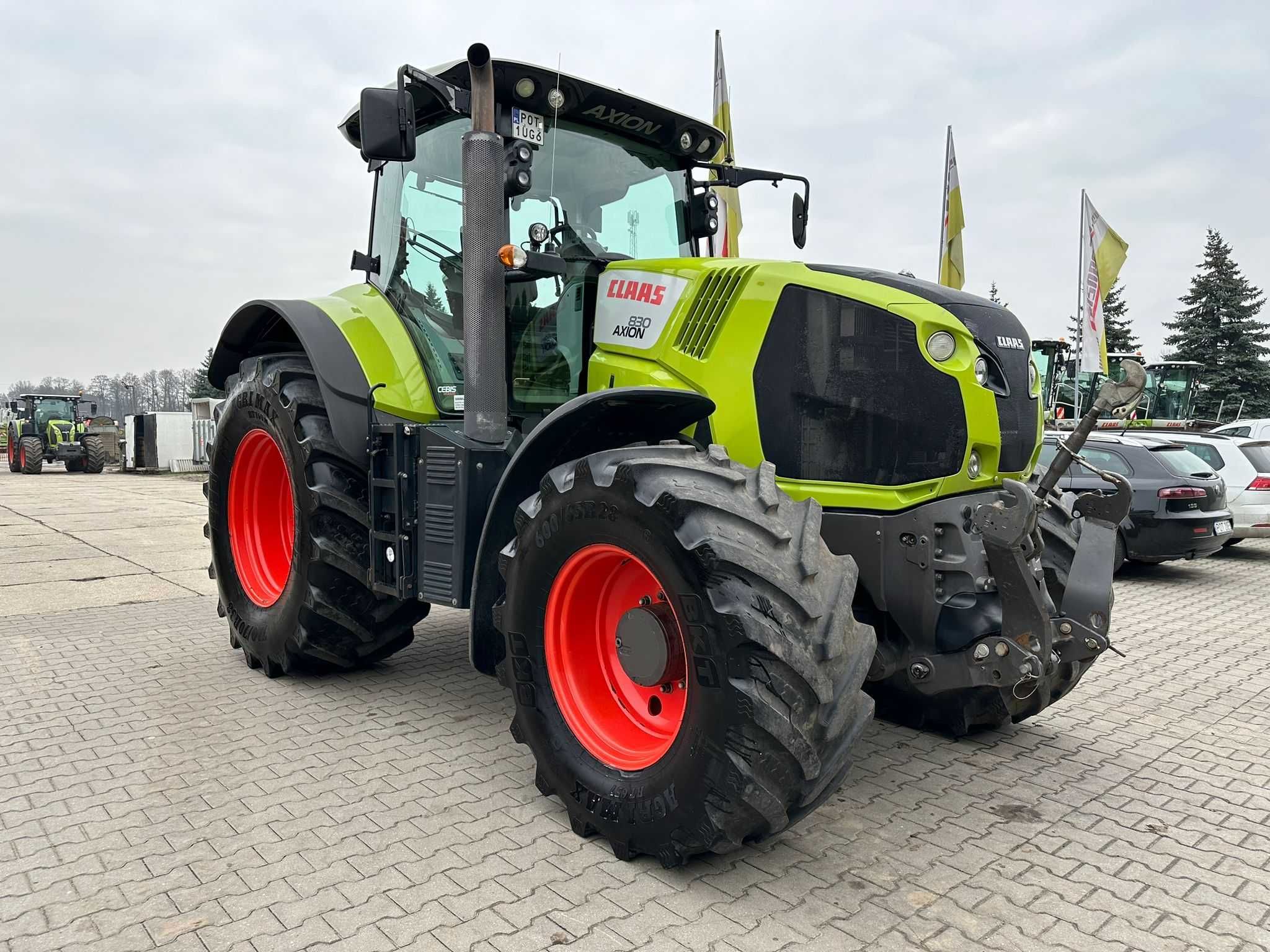 Cena 267 tyś PLN netto, Claas Axion 830 Cebis, 2014r