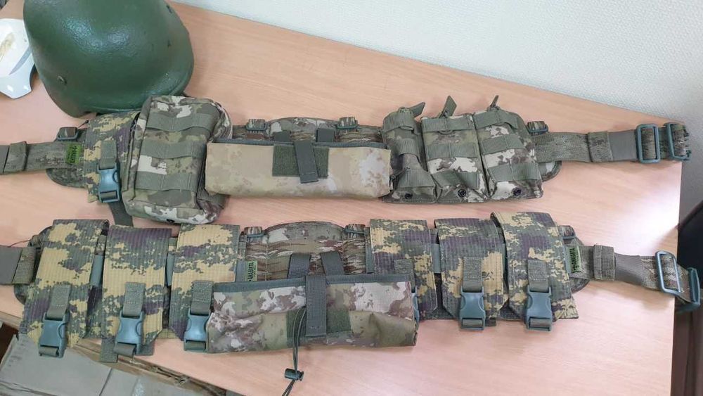 РПС. Ремінь тактичний місійний ANAFARTA, 80 см, три кольори камуфляжу