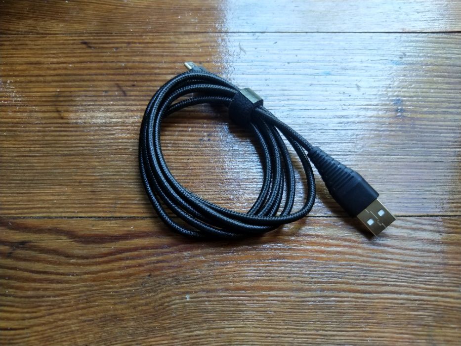 Rock высокопрочный micro USB кабель в оплетке из нейлона и кевлара