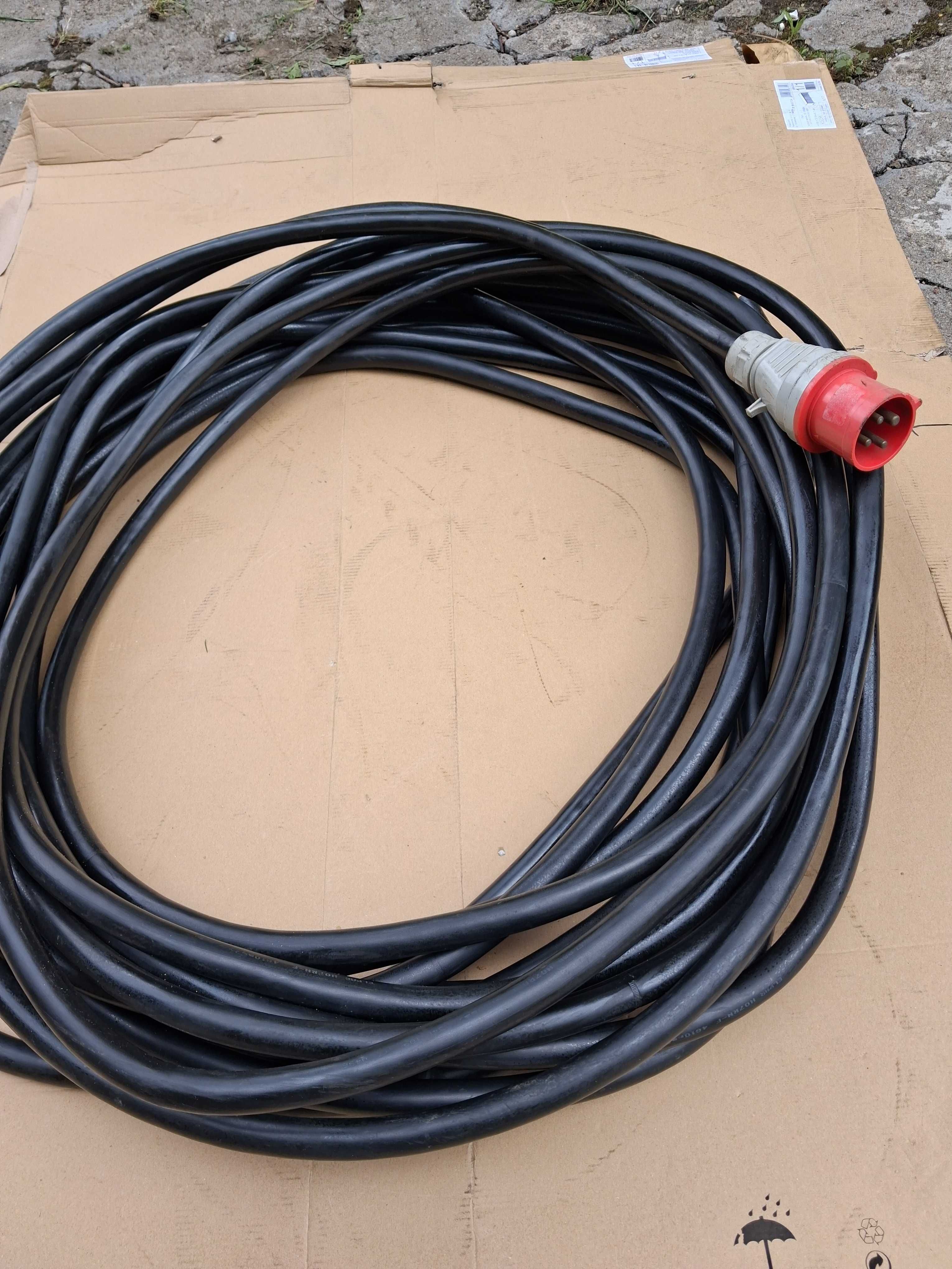 Kabel elektryczny gumowy 4x10