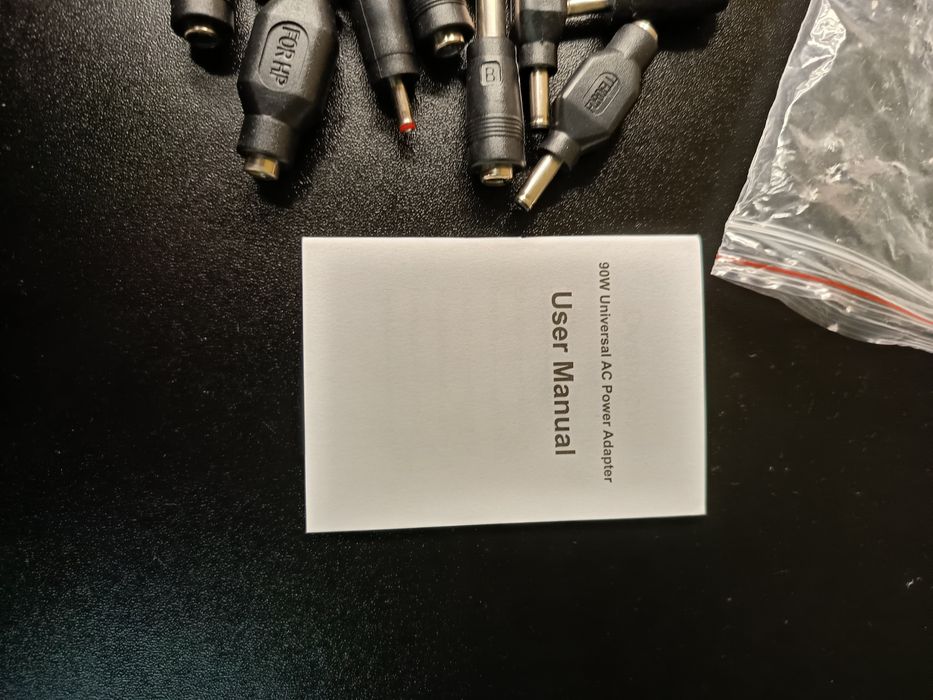 Nowy uniwersalny zasilacz do laptopa 90W + komplet końcówek