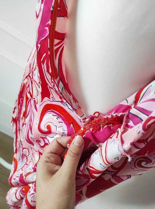 Sukienka mini kopertowa ala kimono Zara M/L | classy elegance glam