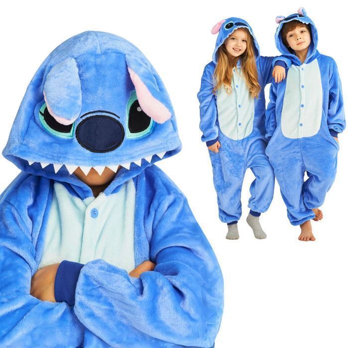 Piżama Onesie Kigurumi Kostium Przebranie Lilo & Stitch 105-115cm