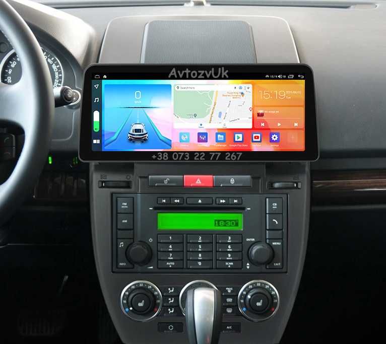 Android Land Rover 75 SPORT Range FREELANDER Tesla CarPlay Магнитола