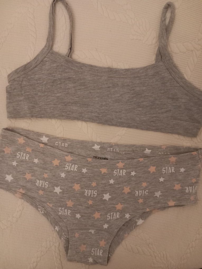 Conjuntos Sutiã e Cueca TEZENIS - T 9/10 Anos