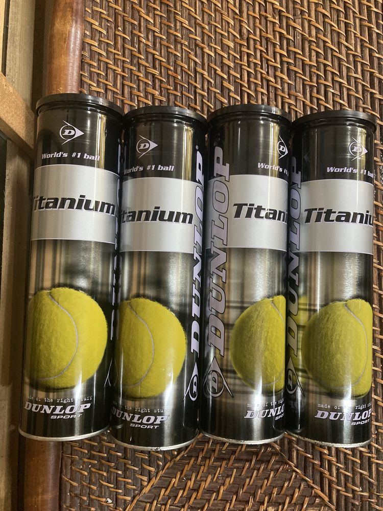 12 Bolas ténis Dunlop Titanium