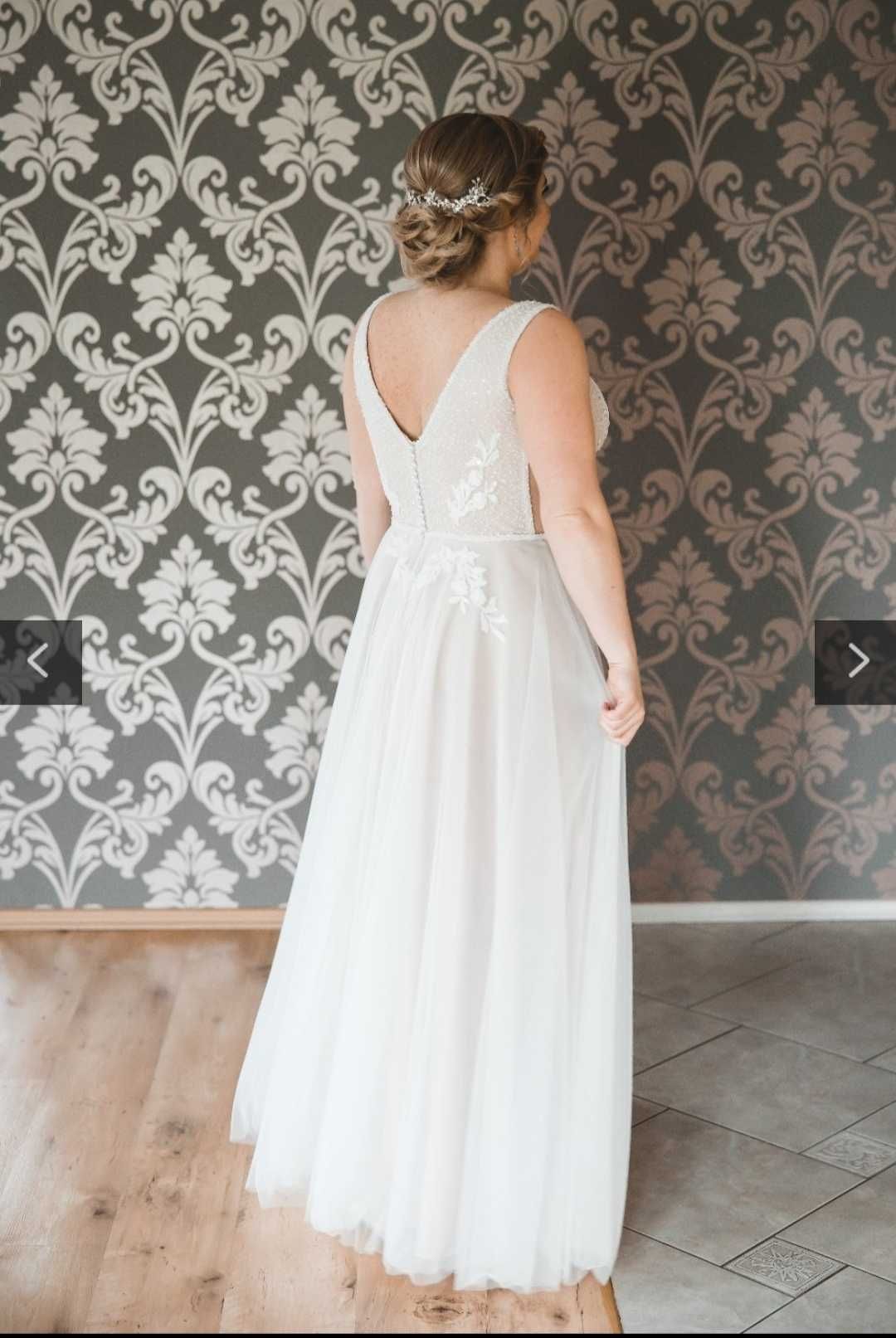 Suknia ślubna Gellena model Nora rozmiar 44