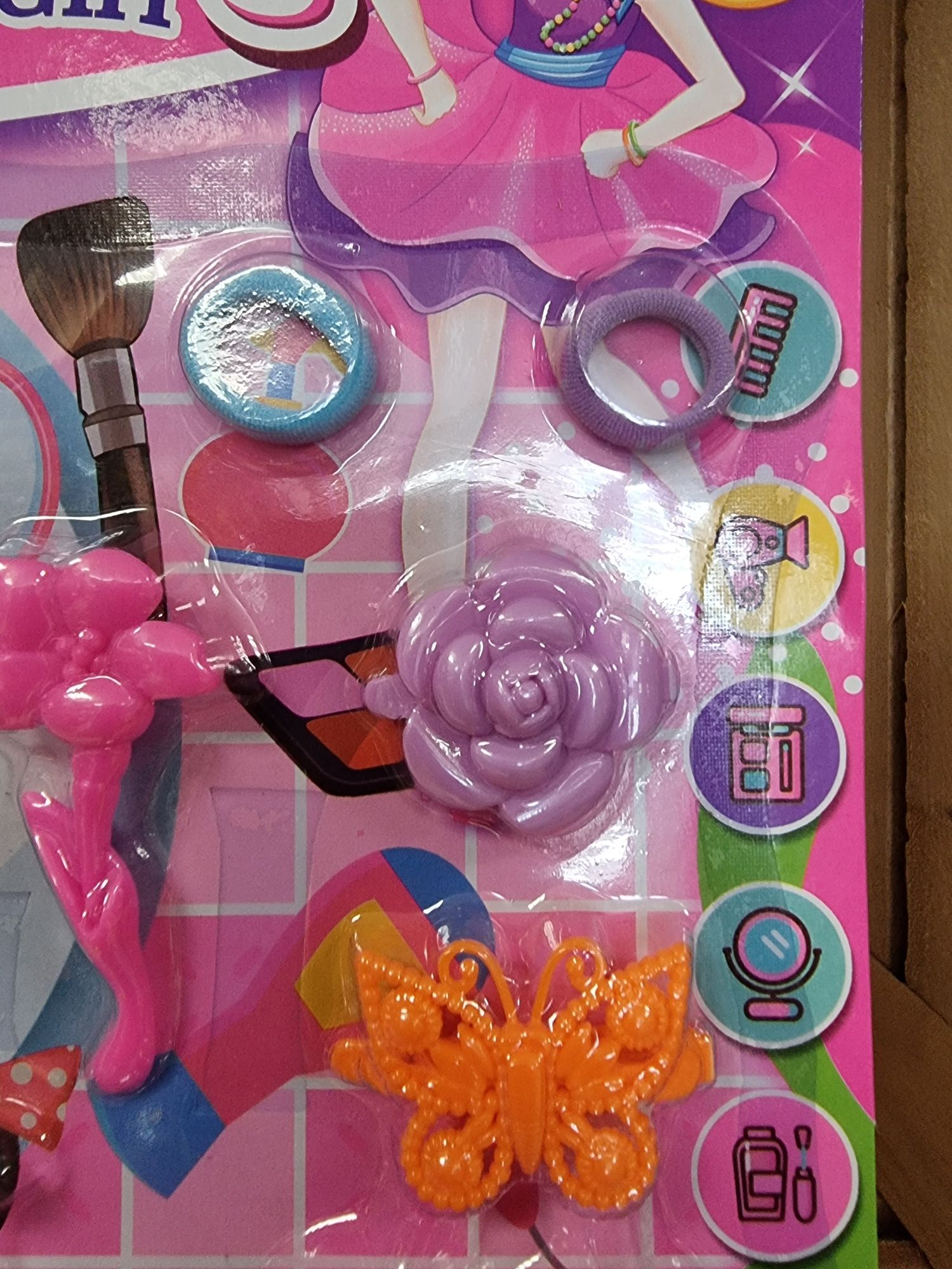 Zabawki zestaw piękności dla dziewczynki