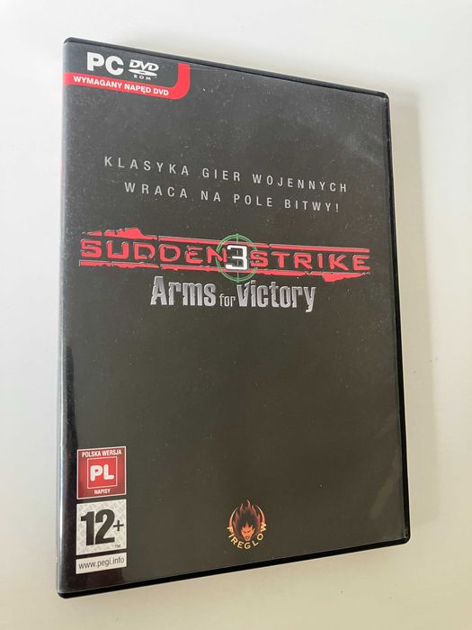 Gra Sudden Strike 3 oryginał płyta CD powróć na pole bitwy