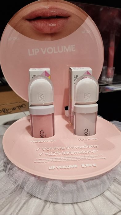 Бальзам kiko lip volume 01 02
