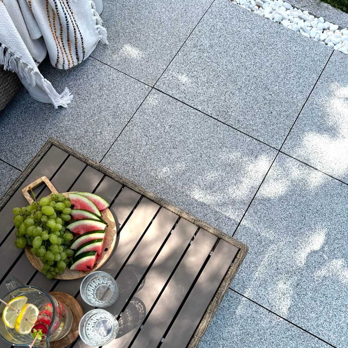 HIT Granit G603 Bianco Cristal płomieniowany | Płatność przy Odbiorze!