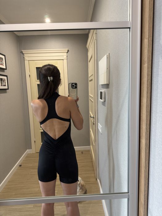 Костюм комбінезон для йоги спорта фітнеса xs