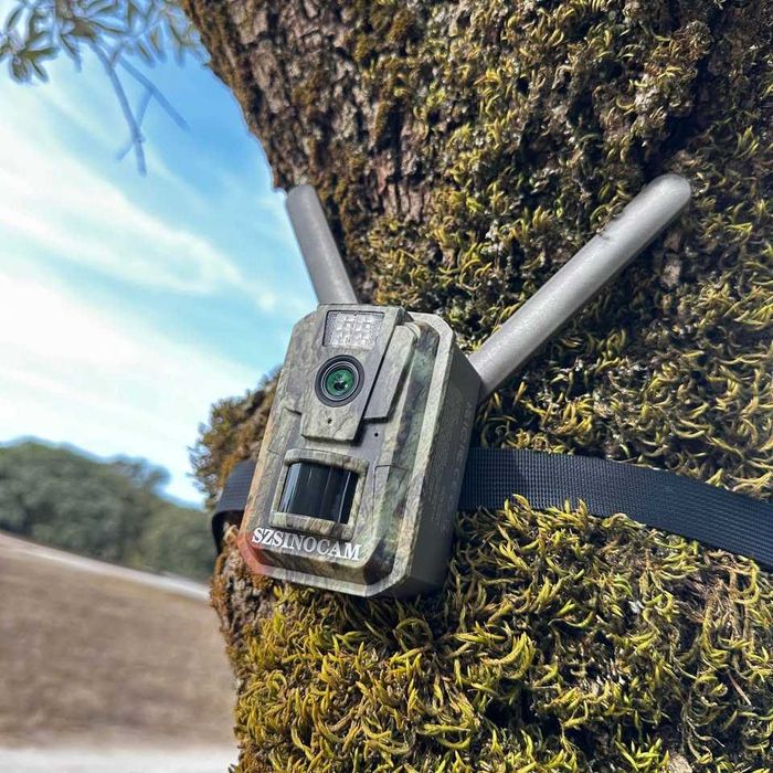 Câmera de Caça/Trilha com painel solar - Cartão de dados 4G