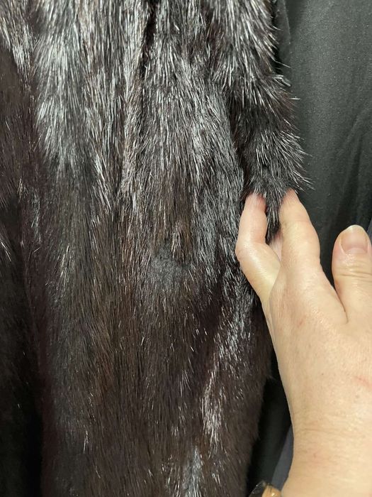 Futro naturalne z norki XL